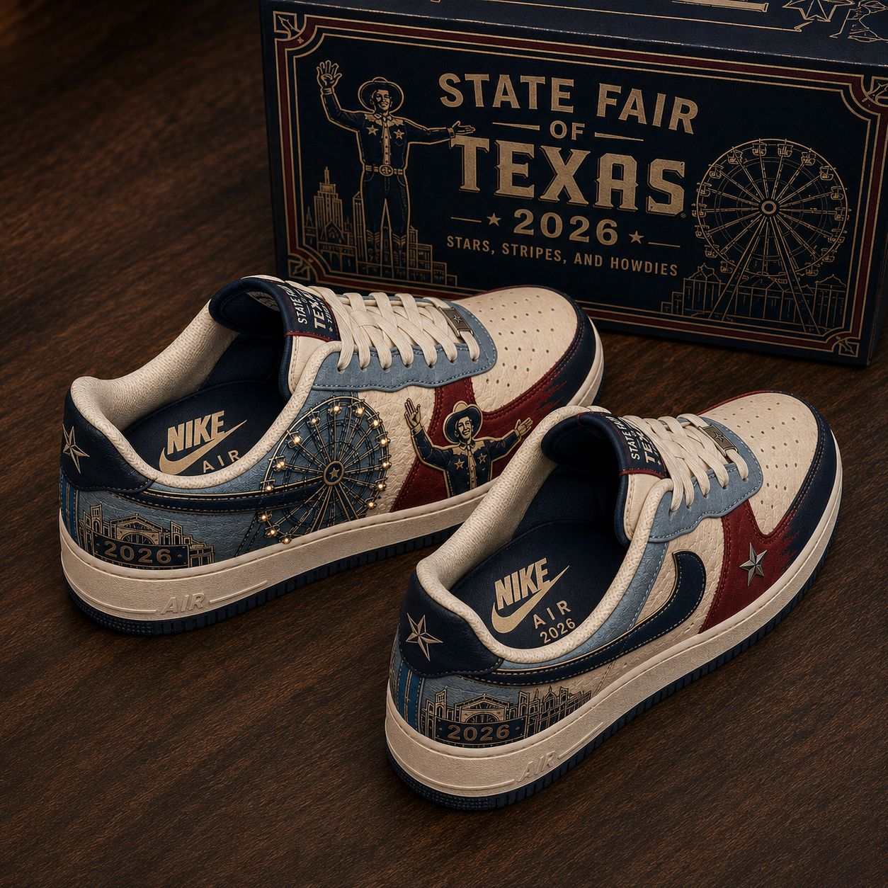 Texas Fair After Dark Collector Sneakers SFTC16