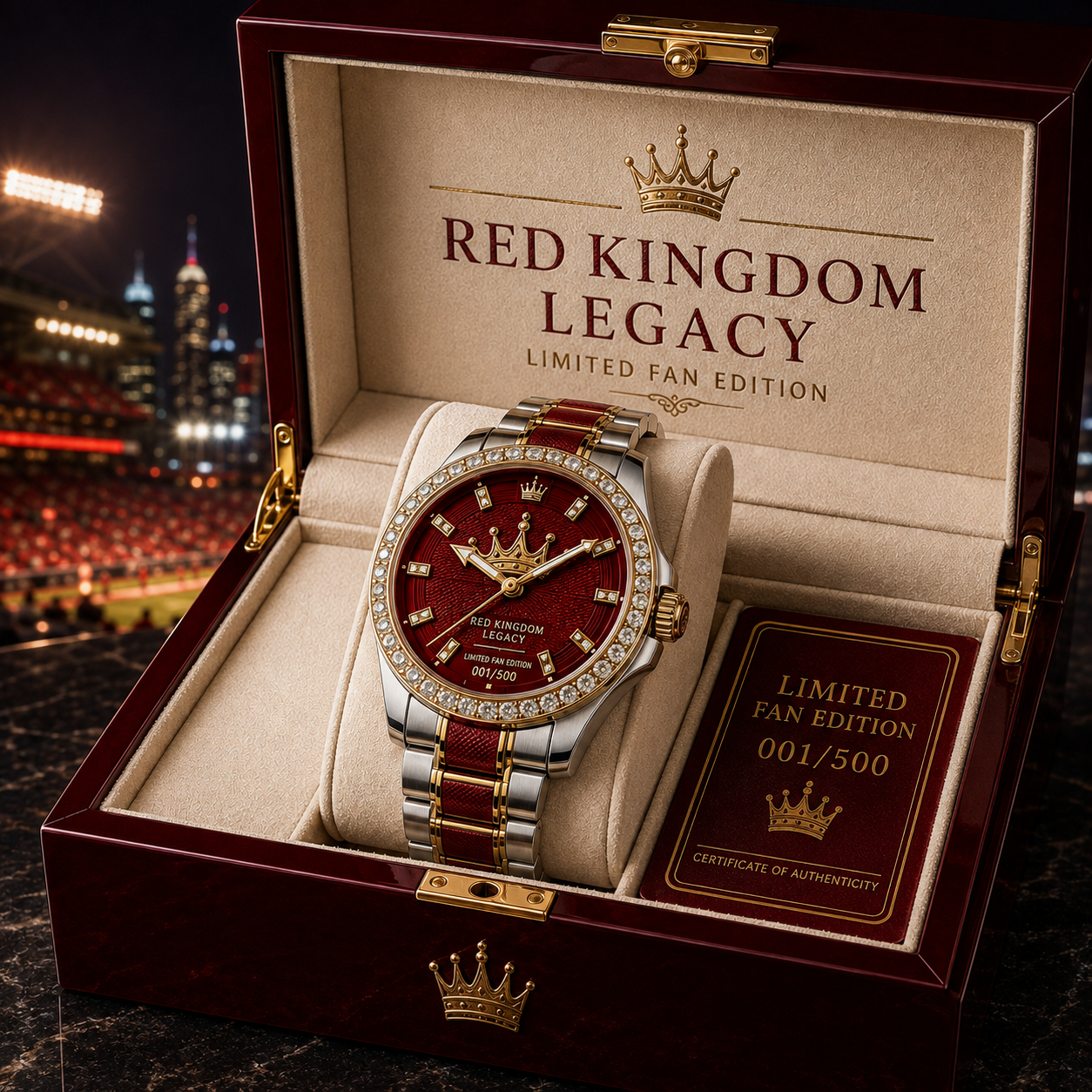 Red Kingdom Legacy Stainless Steel Watch RKLW05
